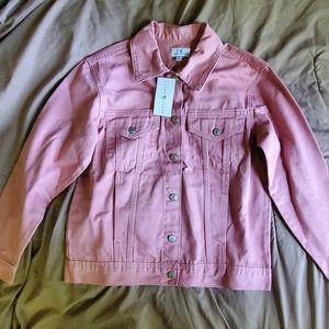 NWT True Craft Pink Denim Jacket